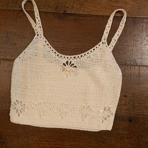 CROCHET CROP TOP